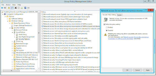 1. Evite que o Windows armazene o LM Hash O Windows gera e armazena senhas de contas de usuários em “hashes”. O Windows gera um hash do LAN Manager (LM hash) e um hash do Windows NT (NT hash) de senhas. Ele os armazena no banco de dados local do SAM (Security Accounts Manager) ou no Active Directory. Execute as seguintes etapas para evitar que o Windows armazene o hash do gerenciador de LAN: 1) Navegue até “Configuração do Computador”/ “Configurações do Windows”/ “Configurações de Segurança”/ “Políticas Locais”/ “Opções de Segurança”. 2) No painel direito, clique duas vezes em “Segurança de rede: não armazenar o valor de hash do LAN Manager na próxima alteração de senha”. 3) Marque a caixa de seleção “Definir esta configuração de política” e clique em “Ativado”. 4) Clique em “Aplicar” e “OK”. 10 Políticas de grupo (voltadas a segurança) que todo especialista em TI deve conhecer 2. Proíba o acesso ao painel de controle 1) Navegue até “Configuração do Usuário”/ “Modelos Administrativos”/ “Painel de Controle”. 2) Clique em “Proibir acesso ao painel de controle e configurações do PC”. 3) Habilite as três opções. 4) Clique em “Aplicar” e “OK”. 10 Políticas de grupo (voltadas a segurança) que todo especialista em TI deve conhecer 3. Defina a idade máxima da senha Execute os seguintes passos: para alterar esta configuração: 01) Navegue até “Configuração do Computador”, “Configurações do Windows”, “Configurações de Segurança”, “Diretivas de Conta”, “Diretiva de Senha”. 02) No painel direito, clique duas vezes na diretiva “Duração máxima da senha”. 03) Marque a caixa de seleção “Definir esta configuração de política” e especifique um valor. 04) Clique em “Aplicar” e “OK”. 10 Políticas de grupo (voltadas a segurança) que todo especialista em TI deve conhecer 4. Controle o acesso ao prompt de comando O Prompts de Comando pode ser usados ​​para executar comandos que fornecem acesso de alto nível aos usuários e evitam outras restrições no sistema. Portanto, para garantir a segurança dos recursos do sistema, é aconselhável desativar o Prompt de Comando. 1) Navegue até “Configuração do Usuário”, “Configurações do Windows”, “Políticas”, “Modelos Administrativos”, “Sistema”. 2) No painel direito, clique duas vezes na diretiva “Impedir acesso ao prompt de comando”. 3) Clique em “Ativado” para aplicar a política. 4) Clique em “Aplicar” e “OK”. 10 Políticas de grupo (voltadas a segurança) que todo especialista em TI deve conhecer 5. Não permitir unidades de mídia removível, DVDs, CDs. As unidades de mídia removível são muito propensas a infecções e também podem conter um vírus ou malware. Para bloquear o acesso a unidades de mídias removíveis faça o seguinte: 1) Navegue até “Configuração do Usuário”, “Políticas”, “Modelos Administrativos”, “Sistema”, “Acesso a Armazenamento Removível”. 2) No painel direito, clique duas vezes em “Todas as classes de armazenamento removíveis: negar todos os acessos” 3) Clique em “Ativado” para ativar a política. 4) Clique em “Aplicar” e “OK”. 10 Políticas de grupo (voltadas a segurança) que todo especialista em TI deve conhecer 6. Desativar enumeração de SID anônima O Active Directory atribui um número exclusivo a todos os objetos de segurança no Active Directory; incluindo Usuários, Grupos e outros, chamados números de identificadores de segurança (SID). Nas versões mais antigas do Windows, os usuários podiam consultar os SIDs para identificar usuários e grupos importantes. Garanta que a enumeração de SID anônima esteja desativada através da seguinte política de grupo: 1) Navegue até “Configuração do Computador”, “Políticas”, “Configurações do Windows”, “Configurações de Segurança”, “Políticas Locais”, “Opções de Segurança”. 2) No painel direito, clique duas vezes em configuração de diretiva “Acesso à rede: não permitir enumeração anônima de contas e compartilhamentos SAM”. 3) Marque a caixa de seleção “Definir esta configuração de política” e clique em “Desativar” para desativá-la. 4) Clique em “Aplicar” e “OK”. 10 Políticas de grupo (voltadas a segurança) que todo especialista em TI deve conhecer 7. Restringir instalações de software Quando você dá aos usuários a liberdade de instalar softwares em suas estações, eles podem instalar aplicativos indesejados que comprometem seu sistema. Para restringir essas instalações crie a seguinte política de grupo: 1) Navegue até “Configuração do Computador”, “Modelos Administrativos”, “Componente do Windows”, “Windows Installer”. 2) No painel direito, clique duas vezes na política “Proibir instalação do usuário”. 3) Clique em “Ativado” para ativar a política 4) Clique em “Aplicar” e “OK”. 10 Políticas de grupo (voltadas a segurança) que todo especialista em TI deve conhecer 8. Reinicializações forçadas do sistema Reinicializações forçadas do sistema são comuns e podem ser ativadas ou desatividades de acordo com sua preferência. 1) Navegue até “Configuração do Computador”, “Modelos Administrativos”, “Componente do Windows”, “Windows Update”. 2) No painel direito, clique duas vezes na diretiva que preferir. 3) Ative ou desative a política. 4) Clique em “Aplicar” e “OK”. 10 Políticas de grupo (voltadas a segurança) que todo especialista em TI deve conhecer 9. Desabilite a conta de convidado Por meio de uma conta de convidado, os usuários podem obter acesso a dados confidenciais. Essas contas concedem acesso a um computador Windows e não exigem senha. Para garantir que estas contas estejam desativadas crie a seguinte política de grupo: 1) Navegue até “Configuração do Computador”, “Configurações do Windows”, “Configurações de Segurança”, “Políticas Locais”, “Opções de Segurança”. 2) No painel direito, clique duas vezes na política “Contas: status da conta de convidado”. 3) Marque a caixa de seleção “Definir esta configuração de política” e clique em “Desativado”. 4) Clique em “Aplicar” e “OK”. 10 Políticas de grupo (voltadas a segurança) que todo especialista em TI deve conhecer 10. Defina o comprimento mínimo da senha A configuração padrão é “zero” caracteres, então recomendados que você especifique um número: 1) Navegue até “Configuração do Computador”, “Configurações do Windows”, “Configurações de Segurança”, “Diretivas de Conta”, “Diretiva de Senha”. 2) No painel direito, clique duas vezes na diretiva “Comprimento mínimo da senha”, marque a caixa de seleção “Definir esta configuração de diretiva”. 3) Especifique um valor para o comprimento da senha. 4) Clique em “Aplicar” e “OK”. 10 Políticas de grupo (voltadas a segurança) que todo especialista em TI deve conhecer