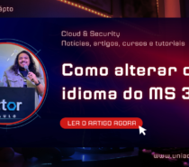 Alterando o Microsoft 365 Admin Center para Português