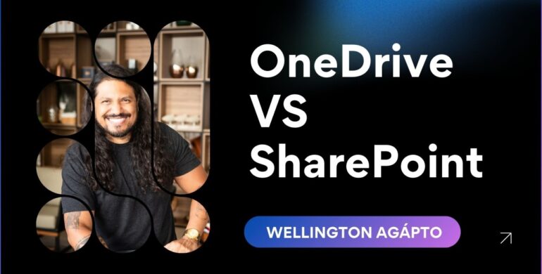 SharePoint Online vs. OneDrive: Quando Usar Cada Um? Opa! Tudo certo? Wellington Agápto por aqui. Hoje eu trouxe para vocês o artigo “SharePoint Online vs. OneDrive: Quando Usar Cada Um?”. Acesse o site da Uni Academy (https://uniacademy.com.br/) e conheça todos os meus cursos. Não esqueça de me seguir no Instagram, conhecer meu Site, se inscrever no meu Canal do Youtube, deixar o seu like e compartilhar esse artigo, para fortalecermos a nossa comunidade. Um grande abraço e boa leitura. SharePoint Online vs. OneDrive: Quando Usar Cada Um? No universo do Microsoft 365, SharePoint Online e OneDrive são duas ferramentas essenciais para a gestão de arquivos e colaboração. Ambas oferecem soluções de armazenamento na nuvem e integração com outros aplicativos da Microsoft, mas possuem diferenças significativas em seus propósitos e funcionalidades. Entender essas diferenças é crucial para aproveitar ao máximo cada uma delas. Neste artigo, exploramos detalhadamente os casos de uso ideais para SharePoint Online e OneDrive, ajudando você a decidir qual ferramenta utilizar em diferentes situações. O Que é o OneDrive? O OneDrive é o armazenamento pessoal na nuvem da Microsoft. Cada usuário tem seu próprio repositório de arquivos, que pode ser acessado de qualquer lugar e dispositivo. Ele é ideal para: Armazenamento Individual: OneDrive é projetado para arquivos pessoais ou profissionais que não necessitam de colaboração ativa de uma equipe. Integração com Dispositivos: Sincronize arquivos entre dispositivos e trabalhe offline com a opção de sincronização automática. Compartilhamento Simples: Permite compartilhar arquivos ou pastas com colegas ou terceiros, com controle de permissões de acesso. Exemplo: Um colaborador que deseja armazenar documentos pessoais de trabalho, como planilhas ou relatórios, pode usar o OneDrive como repositório principal. O Que é o SharePoint Online? O SharePoint Online é uma plataforma de colaboração que permite a criação de sites, intranets, e bibliotecas de documentos para equipes ou organizações. Ele é voltado para: Colaboração em Equipe: Ideal para projetos onde múltiplas pessoas precisam trabalhar nos mesmos arquivos. Gestão de Documentos: Permite organizar e categorizar arquivos usando metadados, versões e permissões granuladas. Sites Corporativos: Crie portais para comunicação interna, centralizando informações importantes da empresa. Exemplo: Uma equipe de marketing que colabora em vários materiais de campanha pode usar o SharePoint Online para centralizar seus arquivos e garantir que todos trabalhem na mesma versão. Comparando as Funcionalidades: SharePoint Online vs. OneDrive 1. Propósito Principal OneDrive: Armazenamento pessoal e compartilhamento simples. SharePoint: Colaboração em equipe e gestão de documentos. 2. Estrutura e Organização OneDrive: Estrutura simples de pastas, semelhante ao explorador de arquivos. SharePoint: Usa bibliotecas de documentos, listas e metadados para organizar informações de forma mais avançada. 3. Controle de Acessos OneDrive: Controle básico de permissões para arquivos e pastas. SharePoint: Controle granular, permitindo definir permissões até mesmo em níveis específicos de metadados. 4. Escalabilidade OneDrive: Melhor para indivíduos e colaborações limitadas. SharePoint: Suporta projetos complexos e é escalável para organizações inteiras. Tabela comparando OneDrive x SharePoint Online Quando Usar o OneDrive? Use o OneDrive em situações como: Armazenamento de Arquivos Pessoais: Mantenha documentos individuais e não compartilhados em um local seguro. Trabalho Remoto: Sincronize arquivos com dispositivos para trabalhar offline e carregue as alterações quando estiver online. Compartilhamento Simples: Envie documentos específicos para colegas ou clientes sem necessidade de colaboração extensiva. Exemplo: Um gerente que precisa enviar relatórios para a diretoria pode armazenar esses arquivos no OneDrive e compartilhar um link com permissões de visualização apenas. Quando Usar o SharePoint Online? O SharePoint Online é ideal para: Gestão de Projetos: Armazene documentos de equipe, controle versões e permita a colaboração simultânea. Criação de Portais Internos: Centralize comunicação corporativa com sites para diferentes departamentos. Automatização de Processos: Integre com Power Automate para automatizar fluxos de trabalho. Exemplo: Uma equipe de RH que precisa centralizar documentos de candidatos e relatórios pode usar o SharePoint para organizar informações de forma eficiente. Integração entre OneDrive e SharePoint Online É importante notar que OneDrive e SharePoint não são mutuamente exclusivos. Eles se complementam em muitos cenários. Por exemplo, ao trabalhar em um arquivo armazenado no SharePoint, você pode sincronizá-lo com seu dispositivo local via OneDrive para acesso offline. Escolher entre SharePoint Online e OneDrive depende das suas necessidades específicas. O OneDrive é excelente para armazenamento pessoal e compartilhamento rápido, enquanto o SharePoint Online brilha em cenários de colaboração em equipe e gestão de documentos corporativos. Ao compreender as diferenças e os benefícios de cada ferramenta, você pode garantir que sua equipe utilize os recursos de forma eficaz e maximize a produtividade. E aí! Curtiu esse artigo? Então não esquece de comentar, deixar o seu like, e compartilhar em suas redes sociais. Acesso Black! Todos os meus Cursos em um único lugar. Clique AQUI e se torne um aluno Black. Certificação em 4 Semanas Escolha umas das certificações a seguir e seja aprovado em até 4 semanas: Comunicação e Oratória para o mundo corporativo CompTia Security + AZ-305: Designing Microsoft Azure Infrastructure Solutions SC-100: Microsoft Cybersecurity Architect AWS Certified Cloud Practitioner AZ-900: Fundamentos do Microsoft Azure AZ-104: Administrador do Microsoft Azure AZ-500: Segurança no Azure MS-900: Fundamentos do Microsoft 365 MS-102: Administrador do Microsoft 365 MD-102: Microsoft 365 Endpoint Administrator MS-700: Administrador do Microsoft Teams SC-900: Segurança no Microsoft 365 SC-300: Administrador de Acesso e Identidade da Microsoft Clique AQUI e garanta a sua Vaga!