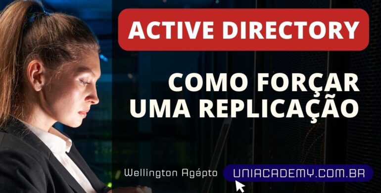 Como forçar a replicação entre Controladores de Domínio usando Linha de Comando Opa! Tudo certo? Wellington Agápto por aqui. Hoje eu trouxe para vocês o artigo “Como forçar a replicação entre Controladores de Domínio usando Linha de Comando”. Acesse o site da Uni Academy (https://uniacademy.com.br/) e conheça todos os meus cursos. Não esqueça de me seguir no Instagram, conhecer meu Site, se inscrever no meu Canal do Youtube, deixar o seu like e compartilhar esse artigo, para fortalecermos a nossa comunidade. Um grande abraço e boa leitura. Como forçar a replicação entre Controladores de Domínio usando Linha de Comando A replicação entre controladores de domínio é um processo essencial para garantir a consistência das informações em uma rede Active Directory distribuída. Em alguns casos, pode ser necessário forçar essa replicação para garantir que todas as alterações sejam aplicadas imediatamente, sem depender dos intervalos de sincronização automática. Isso pode ser feito por meio do utilitário de linha de comando repadmin. A seguir, veremos diferentes formas de realizar essa tarefa, bem como os principais sinalizadores utilizados para otimizar a operação. 1. Forçando a Replicação em Todos os Sites Neste primeiro exemplo, executaremos uma replicação pull, onde o controlador de domínio solicita alterações dos demais DCs. Isso garante que as informações mais recentes sejam obtidas de maneira forçada. Passos para Forçar a Replicação Acesse um controlador de domínio. Abra o Prompt de Comando como administrador. Digite e execute o seguinte comando: repadmin /syncall /A /e Para verificar se a replicação foi concluída corretamente, utilize: repadmin /showrepl Os principais sinalizadores utilizados nesse comando são: /A – Replica todas as partições do Active Directory. /e – Garante que a sincronização aconteça em todos os sites da empresa. 2. Enviando Alterações para Outros Controladores de Domínio Se em vez de apenas puxar as alterações dos outros controladores de domínio, for necessário enviar as modificações feitas em um controlador para os demais, um outro comando pode ser utilizado. Procedimento para Envio de Alterações Acesse o DC de origem. Abra o Prompt de Comando como administrador. Execute o seguinte comando: repadmin /syncall /A /e /P Neste caso, o controlador de domínio em que o comando for executado enviará suas alterações para os outros DCs. Entendendo os Parâmetros /A – Sincroniza todas as partições do AD. /e – Replica em todos os sites da empresa. /P – Envia as alterações para outros DCs, garantindo que as mudanças se propaguem de forma ativa. Podemos verificar a direção da replicação analisando os campos "From" e "To" no resultado do comando. Isso ajudará a confirmar que as informações foram propagadas corretamente. 3. Sincronizando Um Controlador de Domínio Específico Em algumas situações, pode ser necessário sincronizar apenas um controlador de domínio específico com outro, sem afetar toda a estrutura. Como Executar a Sincronização entre Dois DCs Específicos Acesse o controlador de domínio que precisa ser atualizado. Abra o Prompt de Comando como administrador. Execute o seguinte comando para puxar as alterações do outro controlador de domínio: repadmin /syncall DC2 /A Se desejar enviar as alterações do DC atual para o DC2, utilize o seguinte comando: repadmin /syncall DC2 /A /P Com isso, garantimos que as informações do controlador de domínio fonte sejam propagadas corretamente para o destino desejado. 4. Lista de Sinalizadores do Comando Repadmin /syncall Abaixo está a lista completa dos sinalizadores que podem ser utilizados com o comando repadmin /syncall, permitindo um controle mais refinado da replicação: /a – Interrompe o comando caso algum servidor esteja indisponível. /A – Sincroniza todas as partições do controlador de domínio. /d – Exibe os nomes distintos dos servidores nas mensagens. /e – Sincroniza controladores de domínio em todos os sites. /h – Mostra a ajuda do comando. /i – Faz a iteração indefinida do comando. /I – Executa repadmin /showrepl ao invés da sincronização. /j – Sincroniza apenas os servidores adjacentes. /p – Pausa após cada mensagem, permitindo interrupção manual. /P – Envia alterações do controlador de domínio fonte para os demais. /q – Modo silencioso, ocultando mensagens de callback. /Q – Relata apenas erros críticos. /s – Não sincroniza. /S – Ignora verificação de resposta inicial do servidor. A ferramenta repadmin é essencial para administração de um ambiente Active Directory, permitindo que a replicação entre controladores de domínio seja gerenciada de maneira eficiente. O uso dos comandos apresentados possibilita tanto a sincronização forçada de todos os controladores quanto a replicação entre servidores específicos, garantindo maior flexibilidade e controle sobre a propagação das informações. E aí! Curtiu esse artigo? Então não esquece de comentar, deixar o seu like, e compartilhar em suas redes sociais. Acesso Black! Todos os meus Cursos em um único lugar. Clique AQUI e se torne um aluno Black. Certificação em 4 Semanas Escolha umas das certificações a seguir e seja aprovado em até 4 semanas: Comunicação e Oratória para o mundo corporativo CompTia Security + AZ-305: Designing Microsoft Azure Infrastructure Solutions SC-100: Microsoft Cybersecurity Architect AWS Certified Cloud Practitioner AZ-900: Fundamentos do Microsoft Azure AZ-104: Administrador do Microsoft Azure AZ-500: Segurança no Azure MS-900: Fundamentos do Microsoft 365 MS-102: Administrador do Microsoft 365 MD-102: Microsoft 365 Endpoint Administrator MS-700: Administrador do Microsoft Teams SC-900: Segurança no Microsoft 365 SC-300: Administrador de Acesso e Identidade da Microsoft Clique AQUI e garanta a sua Vaga!