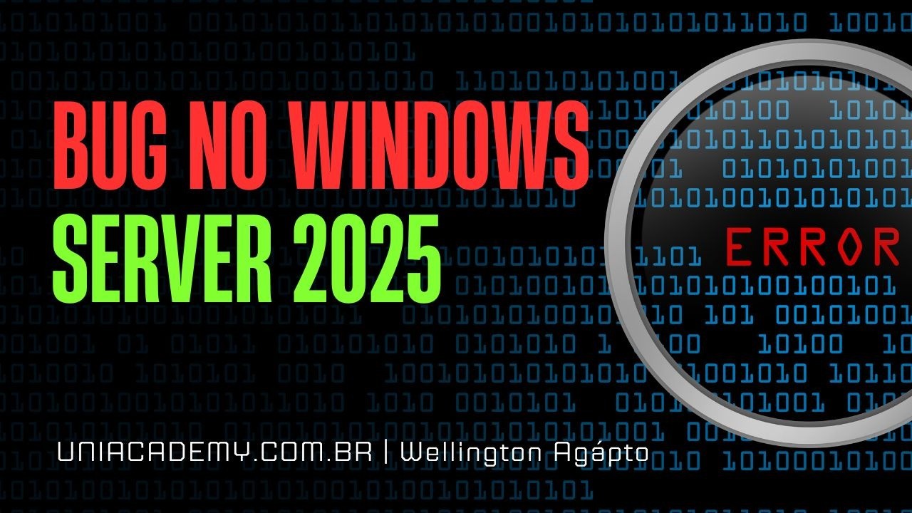 Alerta: Bug no Windows Server 2025 afeta conectividade de DCs após ...