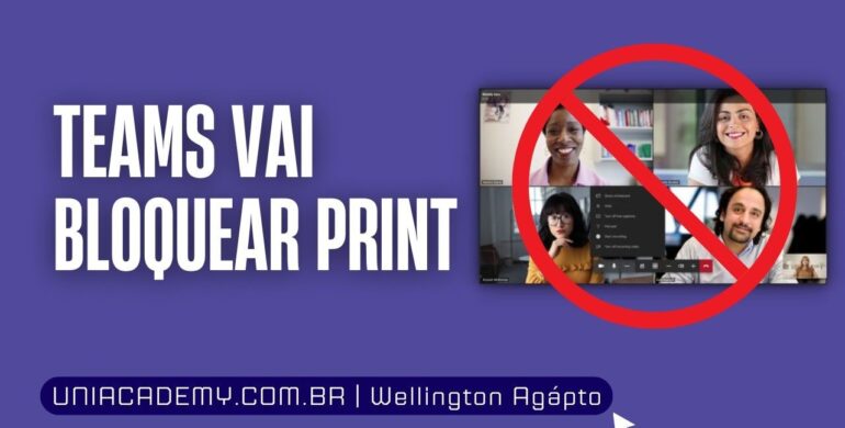 Microsoft Teams vai bloquear prints de tela em reuniões Opa! Tudo certo? Wellington Agápto por aqui. Hoje eu trouxe para vocês o artigo "Microsoft Teams vai bloquear prints de tela em reuniões”. Acesse o site da Uni Academy (https://uniacademy.com.br/) e conheça todos os meus cursos. Não esqueça de me seguir no Instagram, conhecer meu Site, se inscrever no meu Canal do Youtube, deixar o seu like e compartilhar esse artigo, para fortalecermos a nossa comunidade. Um grande abraço e boa leitura. Microsoft Teams vai bloquear prints de tela em reuniões A Microsoft está preparando uma atualização importante para o Teams: em breve, será possível bloquear a captura de tela durante reuniões. A novidade tem como foco a proteção de informações sensíveis que circulam em ambientes corporativos e educacionais. De acordo com a Microsoft, o recurso — que será lançado inicialmente para dispositivos com Windows, macOS, iOS, Android e também na versão web — impedirá que os participantes façam capturas de tela do conteúdo exibido durante as chamadas. Caso tentem fazer um print, a janela da reunião ficará automaticamente escurecida. A ideia é mitigar riscos de vazamento de dados quando documentos, apresentações e conversas estratégicas são compartilhadas ao vivo. Recurso será lançado mundialmente em julho de 2025 A função de bloqueio de capturas está prevista para começar a ser distribuída globalmente a partir de julho de 2025. Segundo o cronograma oficial da Microsoft 365, ela será compatível tanto com os aplicativos móveis quanto com as versões de desktop do Teams. Além disso, para reforçar ainda mais a segurança, usuários que acessarem a reunião por dispositivos que não ofereçam suporte ao recurso serão automaticamente redirecionados para o modo apenas de áudio, reduzindo o risco de acesso não autorizado ao conteúdo visual. Ainda será possível burlar a proteção? Infelizmente, sim Apesar da nova medida, vale destacar que ainda existe a possibilidade de um participante capturar imagens usando dispositivos externos, como câmeras ou celulares. Isso mostra que o bloqueio de captura de tela, embora útil, não é uma solução definitiva contra a exposição de dados sigilosos. Também não está claro, até o momento, se a funcionalidade virá ativada por padrão ou se dependerá de configuração por parte dos administradores e organizadores das reuniões. O movimento da Microsoft segue uma tendência já adotada por outros aplicativos. Recentemente, o WhatsApp (da Meta) lançou um modo de “Privacidade Avançada de Chat”, que evita que os usuários salvem imagens ou exportem o conteúdo de conversas confidenciais. Microsoft segue investindo em segurança e IA para o Teams Além da novidade, a Microsoft tem planejado uma série de melhorias para o Teams, como: Gerenciamento de privilégios em reuniões públicas via Teams Rooms no Windows Agentes interativos com Copilot Studio e BizChat durante reuniões e chamadas Ferramentas de IA para gerar resumos em áudio de reuniões transcritas, com possibilidade de escolher quais falas incluir, ajustar o tom da apresentação e controlar a duração dos resumos. Em outra frente, a empresa de Redmond já havia alertado, no início de 2025, que o recurso de proteção contra tentativas de falsificação de identidade no Teams Chat — voltado para detectar tentativas de phishing entre organizações com acesso externo — estaria disponível para todos os clientes até meados de fevereiro. O Teams continua se consolidando como uma das ferramentas de comunicação mais utilizadas no mundo. Na conferência Enterprise Connect, realizada no ano anterior, a Microsoft divulgou números impressionantes: a plataforma já ultrapassava os 320 milhões de usuários ativos mensais, distribuídos em 181 países e operando em 44 idiomas diferentes. E aí! Curtiu esse artigo? Então não esquece de comentar, deixar o seu like, e compartilhar em suas redes sociais. Acesso Black! Todos os meus Cursos em um único lugar. Clique AQUI e se torne um aluno Black. Cursos de Especialização Microsoft Exchange Online: do zero ao especialista Especialista em Microsoft Defender para Office 365 DLP Para Administradores (Prevenção contra Perda de Dados no Microsoft Purview) Acesso Condicional do Microsoft Entra na Prática Comunicação e Oratória para o mundo corporativo Certificação em 4 Semanas Escolha umas das certificações a seguir e seja aprovado em até 4 semanas: CompTia Security + AZ-305: Designing Microsoft Azure Infrastructure Solutions SC-100: Microsoft Cybersecurity Architect AWS Certified Cloud Practitioner AZ-900: Fundamentos do Microsoft Azure AZ-104: Administrador do Microsoft Azure AZ-500: Segurança no Azure MS-900: Fundamentos do Microsoft 365 MS-102: Administrador do Microsoft 365 MD-102: Microsoft 365 Endpoint Administrator MS-700: Administrador do Microsoft Teams SC-900: Segurança no Microsoft 365 SC-300: Administrador de Acesso e Identidade da Microsoft Clique AQUI e garanta a sua Vaga!