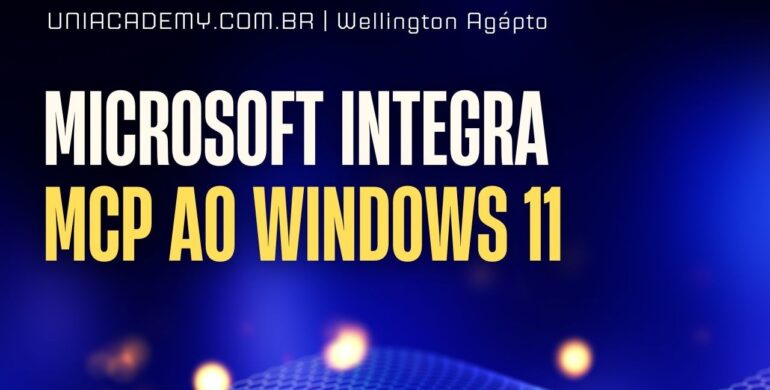 Microsoft Integra MCP ao Windows 11 para Proteger Agentes de Inteligência Artificial Opa! Tudo certo? Wellington Agápto por aqui. Hoje eu trouxe para vocês o artigo "Microsoft Integra MCP ao Windows 11 para Proteger Agentes de Inteligência Artificial”. Acesse o site da Uni Academy (https://uniacademy.com.br/) e conheça todos os meus cursos. Não esqueça de me seguir no Instagram, conhecer meu Site, se inscrever no meu Canal do Youtube, deixar o seu like e compartilhar esse artigo, para fortalecermos a nossa comunidade. Um grande abraço e boa leitura. Microsoft Integra MCP ao Windows 11 para Proteger Agentes de Inteligência Artificial Durante o evento Microsoft Build 2025, a Microsoft anunciou a integração nativa do Model Context Protocol (MCP) ao Windows 11, marcando um avanço significativo na segurança e interoperabilidade de agentes de inteligência artificial (IA) no sistema operacional. O que é o Model Context Protocol (MCP)? Desenvolvido pela Anthropic, o MCP é um padrão aberto que permite que modelos de linguagem de grande escala (LLMs) interajam de forma segura e padronizada com fontes de dados e ferramentas externas. Ele fornece uma interface universal para leitura de arquivos, execução de funções e manipulação de prompts contextuais, facilitando a integração de agentes de IA em diversos ambientes de software. Implementação no Windows 11 Com a adoção do MCP, o Windows 11 introduz dois componentes principais: Registro MCP: Um repositório seguro que lista todos os servidores MCP disponíveis no sistema, permitindo que agentes de IA descubram e acessem funcionalidades específicas. Servidores MCP: Interfaces que expõem funcionalidades do sistema, como o sistema de arquivos, janelas e o Subsistema Windows para Linux, para interação com agentes de IA. Essa integração visa transformar o Windows em uma plataforma "agêntica", onde agentes de IA podem operar de forma autônoma e colaborativa com aplicativos e serviços, alinhando-se à visão da Microsoft de um "web agêntico". Medidas de Segurança Reconhecendo os riscos associados à integração de agentes de IA, a Microsoft implementou diversas medidas de segurança: Controles de acesso rigorosos: Os servidores MCP devem atender a requisitos específicos de segurança para serem listados no Registro MCP. Prompt de permissões: Semelhante às solicitações de acesso de aplicativos móveis, os usuários serão notificados e deverão conceder permissões explícitas para que agentes de IA acessem determinadas funcionalidades. Lançamento controlado: Inicialmente, o suporte ao MCP será disponibilizado apenas para um grupo seleto de desenvolvedores, permitindo testes e aprimoramentos antes de uma liberação mais ampla. Colaboração com Parceiros A Microsoft está trabalhando com empresas como Figma, Anthropic e Perplexity para integrar o MCP em suas aplicações. Por exemplo, o Perplexity demonstrou como um agente de IA pode utilizar o MCP para buscar arquivos relacionados a uma viagem nas pastas do usuário, sem a necessidade de seleção manual. A integração do MCP ao Windows 11 representa um passo importante na evolução da interação entre usuários e agentes de IA, promovendo uma experiência mais fluida e segura. Com medidas de segurança robustas e parcerias estratégicas, a Microsoft busca liderar a transformação do sistema operacional em uma plataforma agêntica, alinhada às demandas da era da inteligência artificial. E aí! Curtiu esse artigo? Então não esquece de comentar, deixar o seu like, e compartilhar em suas redes sociais. Acesso Black! Todos os meus Cursos em um único lugar. Clique AQUI e se torne um aluno Black. Cursos de Especialização Microsoft Exchange Online: do zero ao especialista Especialista em Microsoft Defender para Office 365 DLP Para Administradores (Prevenção contra Perda de Dados no Microsoft Purview) Acesso Condicional do Microsoft Entra na Prática Comunicação e Oratória para o mundo corporativo Certificação em 4 Semanas Escolha umas das certificações a seguir e seja aprovado em até 4 semanas: CompTia Security + AZ-305: Designing Microsoft Azure Infrastructure Solutions SC-100: Microsoft Cybersecurity Architect AWS Certified Cloud Practitioner AZ-900: Fundamentos do Microsoft Azure AZ-104: Administrador do Microsoft Azure AZ-500: Segurança no Azure MS-900: Fundamentos do Microsoft 365 MS-102: Administrador do Microsoft 365 MD-102: Microsoft 365 Endpoint Administrator MS-700: Administrador do Microsoft Teams SC-900: Segurança no Microsoft 365 SC-300: Administrador de Acesso e Identidade da Microsoft Clique AQUI e garanta a sua Vaga!