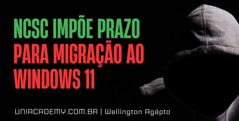 NCSC Impõe Prazo para Migração ao Windows 11 Opa! Tudo certo? Wellington Agápto por aqui. Hoje eu trouxe para vocês o artigo "NCSC Impõe Prazo para Migração ao Windows 11”. Acesse o site da Uni Academy (https://uniacademy.com.br/) e conheça todos os meus cursos. Não esqueça de me seguir no Instagram, conhecer meu Site, se inscrever no meu Canal do Youtube, deixar o seu like e compartilhar esse artigo, para fortalecermos a nossa comunidade. Um grande abraço e boa leitura. NCSC Impõe Prazo para Migração ao Windows 11 O National Cyber Security Centre (NCSC) do Reino Unido emitiu nesta segunda-feira (14 de julho de 2025) um alerta contundente: empresas e organizações de todos os setores devem acelerar imediatamente a migração de seus sistemas do Windows 10 para o Windows 11. Segundo o NCSC, postergar essa transição após o fim do suporte programado para 14 de outubro de 2025 colocará toda a infraestrutura de TI em risco elevado de ataques cibernéticos, violação de dados e não conformidade regulatória. Desde o anúncio da data de “end of life” do Windows 10, muitas organizações têm considerado a atualização apenas como uma mudança de interface — mas o NCSC destaca que se trata, na verdade, de uma oportunidade única de reforçar a segurança por design. Dispositivos incapazes de rodar o Windows 11 ficam sem acesso a componentes críticos, como TPM 2.0, Secure Boot e Virtualization-Based Security (VBS), elementos indispensáveis para mitigar ataques a nível de firmware e memória ncsc.gov.uk. “Os riscos de permanecer em uma plataforma sem suporte são significativos. Vulnerabilidades críticas não serão mais corrigidas, criando janelas de exploração para agentes maliciosos”, adverte Josh D., pesquisador de segurança de dispositivos do NCSC. Uma análise das vulnerabilidades pós-suporte Após o fim do suporte, eventuais falhas descobertas em componentes essenciais do Windows 10 deixarão de receber patches. O histórico do NCSC demonstra episódios preocupantes, como o ataque que explorou uma brecha no Internet Explorer 6–11 logo após o fim do suporte ao Windows XP, em abril de 2014, que só foi sanada semanas depois, após dezenas de milhares de sistemas terem sido comprometidos. Além disso, a não correção de bugs críticos expõe as organizações a multas pesadas sob regulamentações como GDPR e PCI-DSS. Em setores altamente regulamentados — saúde, finanças e serviços públicos — a não conformidade pode resultar em sanções financeiras e danos irreparáveis à reputação. Requisitos mínimos e desafios de hardware O Windows 11 trouxe uma mudança de paradigma: não basta requisitos básicos de processador e memória, é preciso hardware compatível com novas camadas de proteção. São eles: TPM 2.0 (Trusted Platform Module) para armazenamento de chaves criptográficas em hardware UEFI com Secure Boot, garantindo que apenas software assinado seja inicializado Processador compatível com instruções de virtualização avançada 4 GB de RAM e 64 GB de armazenamento mínimos Muitas empresas descobriram que boa parte de seu parque de máquinas não atende a esses critérios, o que tem retardado migrações. Para ajudar, o NCSC disponibilizou pacotes de configuração pré-testados, permitindo a adoção de baseline de segurança sem a necessidade de avaliar cada parâmetro manualmente. Benefícios concretos da migração Mais do que suporte estendido, o Windows 11 oferece funcionalidades de segurança que, embora disponíveis em versões anteriores, dependiam de configuração manual ou licenças adicionais: BitLocker com aceleração via hardware para criptografia de disco Credential Guard e Device Guard, isolando credenciais e políticas de confiança Native Passkey Management, que reforça autenticação sem senha Windows Hello aprimorado, fortalecendo acesso biométrico Segundo o NCSC, deixar de usar essas proteções torna dispositivos “fundamentalmente vulneráveis”, pois atacantes podem explorar métodos de injeção de código, roubo de credenciais ou elevação de privilégios com mais facilidade. Impacto nos processos de TI e custos Embora seja natural enxergar um refresh de hardware como um custo adicional, o NCSC recomenda encarar a atualização como investimento em resiliência. Organizações que adiam a troca de equipamentos populam seus data centers e escritórios com “legados tecnológicos” que demandam manutenção crescente e maior latência na aplicação de políticas de segurança. Além de reduzir custos de suporte a longo prazo, a migração permite padronizar imagens de sistema e automatizar updates via Microsoft Endpoint Configuration Manager ou Intune. Roteiro sugerido para uma migração segura Inventário e avaliação de compatibilidade Pilotos controlados Configuração de baseline de segurança Automação do deployment Capacitação e comunicação O relógio não para Faltam menos de três meses para que o Windows 10 seja oficialmente legado. Organizações que ainda não começaram a planejar sua transição já estão atrasadas — e, após 14 de outubro de 2025, qualquer brecha descoberta não terá correção oficial. O NCSC conclui: “Migrar para o Windows 11 não é mais uma opção de comodidade, mas sim de segurança essencial. Aquelas empresas que não agirem agora estarão vulneráveis às ameaças mais sofisticadas.” infosecurity-magazine.com À medida que o cenário de ataques evolui — com uso crescente de IA maliciosa e técnicas de exploração de firmware —, adiar decisões críticas de segurança somente amplia a janela de oportunidade para invasores. O momento de agir é agora. E aí! Curtiu esse artigo? Então não esquece de comentar, deixar o seu like, e compartilhar em suas redes sociais. Acesso Black! Todos os meus Cursos em um único lugar. Clique AQUI e se torne um aluno Black. Cursos de Especialização Microsoft Exchange Online: do zero ao especialista Microsoft Intune do básico ao avançado Especialista em Microsoft Defender para Office 365 DLP Para Administradores (Prevenção contra Perda de Dados no Microsoft Purview) Acesso Condicional do Microsoft Entra na Prática Comunicação e Oratória para o mundo corporativo Cursos preparatórios para Certificações Escolha umas das certificações a seguir e seja aprovado em até 4 semanas: SC-200: analista de operações de segurança da Microsoft CompTia Security + AZ-305: Designing Microsoft Azure Infrastructure Solutions SC-100: Microsoft Cybersecurity Architect AWS Certified Cloud Practitioner AZ-900: Fundamentos do Microsoft Azure AZ-104: Administrador do Microsoft Azure AZ-500: Segurança no Azure MS-900: Fundamentos do Microsoft 365 MS-102: Administrador do Microsoft 365 MD-102: Microsoft 365 Endpoint Administrator MS-700: Administrador do Microsoft Teams SC-900: Segurança no Microsoft 365 SC-300: Administrador de Acesso e Identidade da Microsoft Clique AQUI e garanta a sua Vaga!