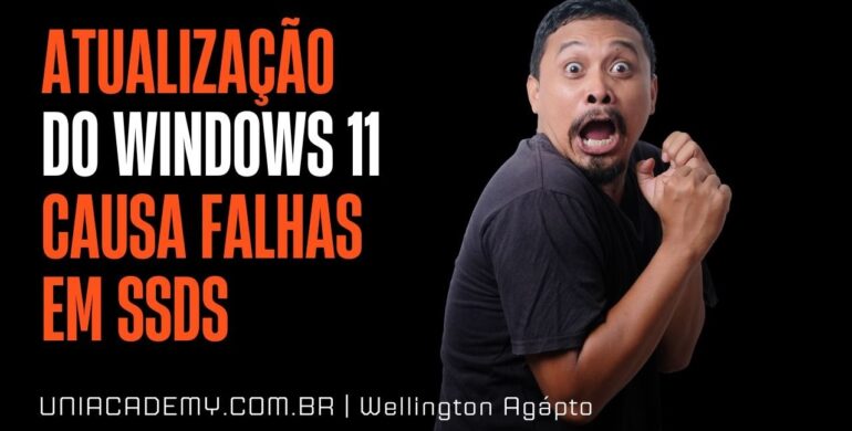Atualização do Windows 11 causa falhas em SSDs