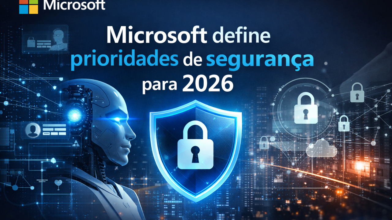 Microsoft define prioridades de segurança para 2026 - Wellington Agápto