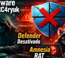 Malware “SCRRC4ryuk” desativa o Microsoft Defender