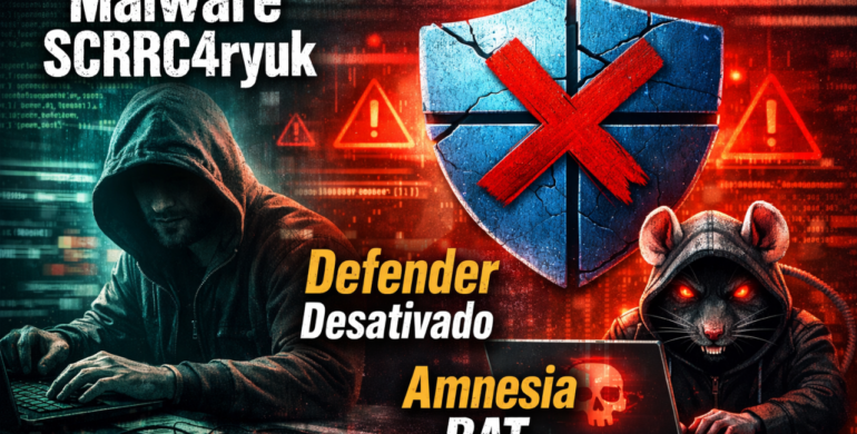 Malware “SCRRC4ryuk” desativa o Microsoft Defender