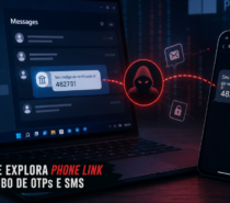 Malware explora Microsoft Phone Link para roubo de códigos OTP e mensagens SMS