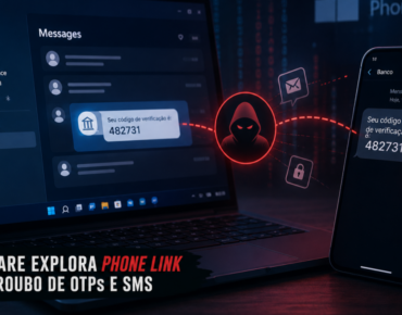 Malware explora Microsoft Phone Link para roubo de códigos OTP e mensagens SMS