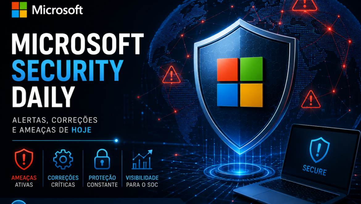 Microsoft Security Daily: Exchange sob pressão, IA encontrando falhas e novas correções críticas elevam alerta para equipes de segurança