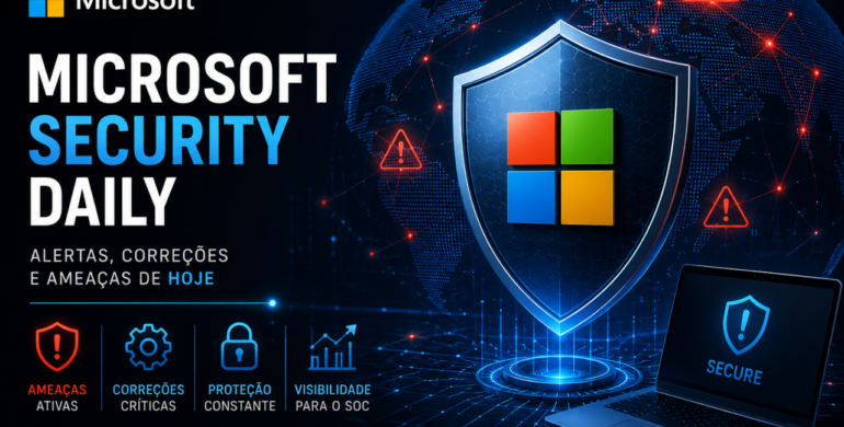 Microsoft Security Daily: Exchange sob pressão, IA encontrando falhas e novas correções críticas elevam alerta para equipes de segurança
